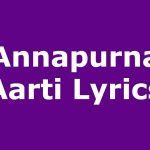 Annapurna Aarti Lyrics
